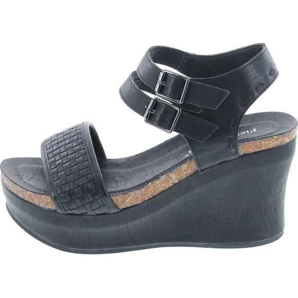 Pierre Dumas Hester-12 Black Womens sandals 11 NEW - Picture 2 of 8